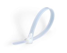 Стяжки нейлоновые Fortisflex КСР 7,5x250 (б) (100шт.) многоразовые картинка